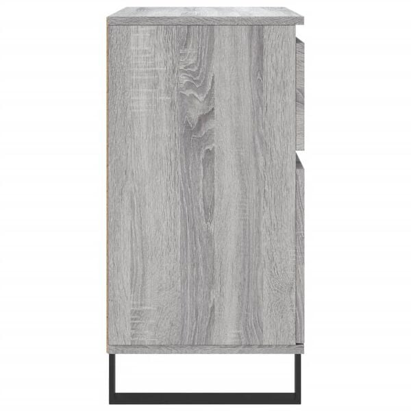 vidaXL Ντουλάπι Γκρι Sonoma 60x35x70 εκ. από Επεξεργασμένο Ξύλο