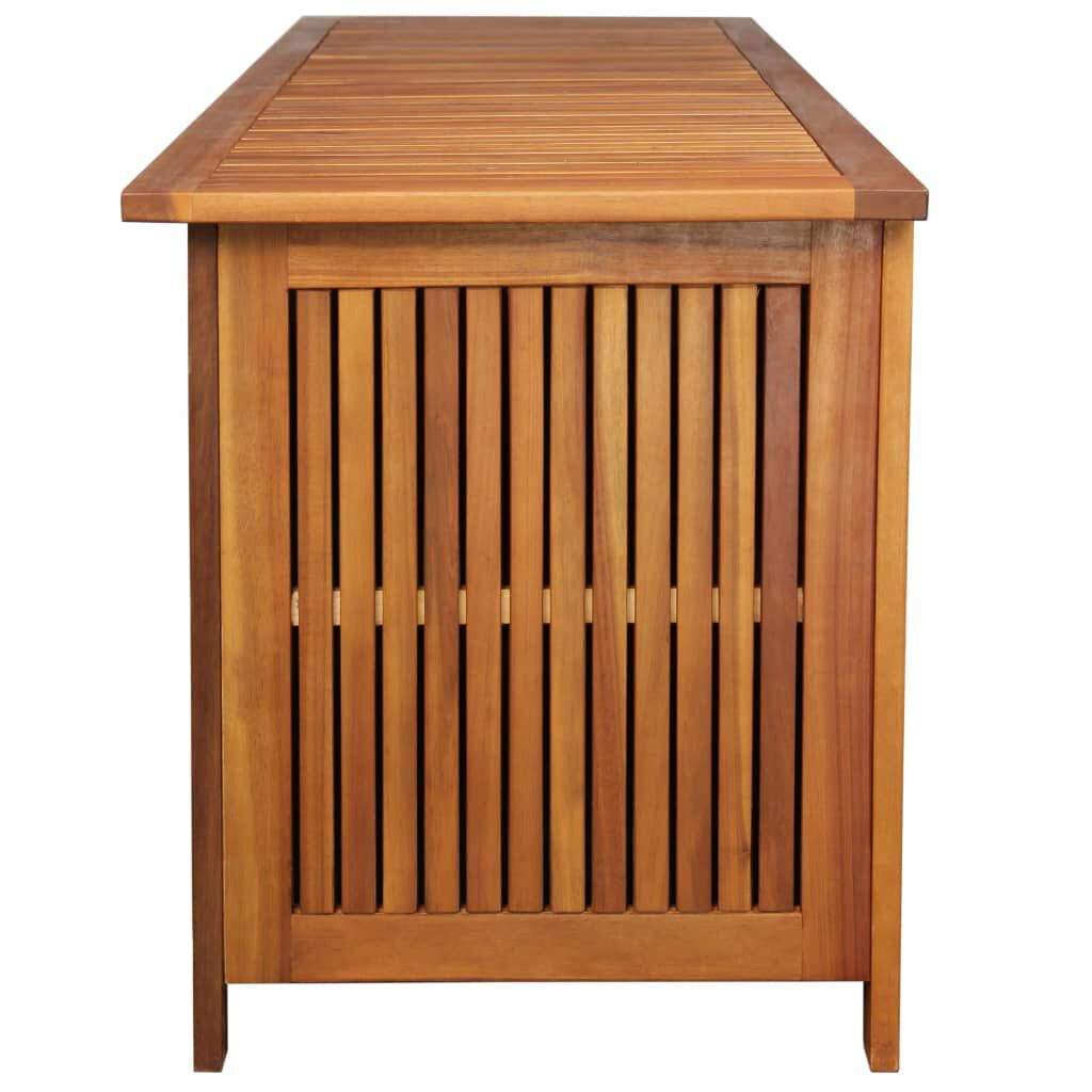 vidaXL Μπαούλο Αποθήκευσης Κήπου 150x50x58 εκ. από Μασίφ Ξύλο Ακακίας