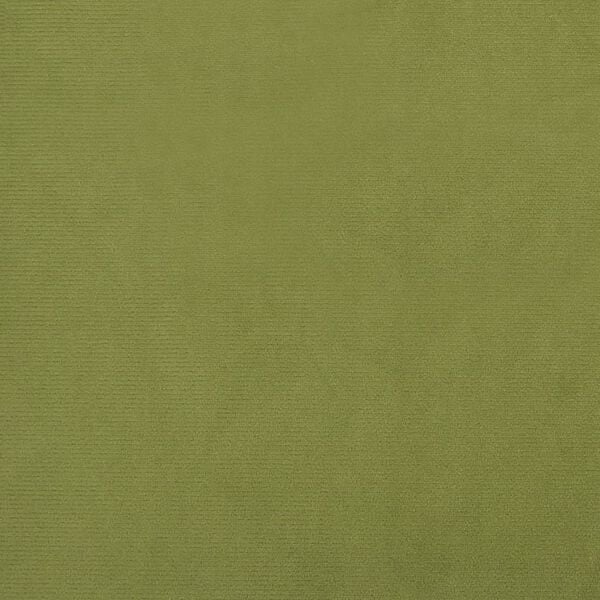 vidaXL Σκαμπό με Ξύλινα Πόδια Ανοιχτό Πράσινο Βελούδινο