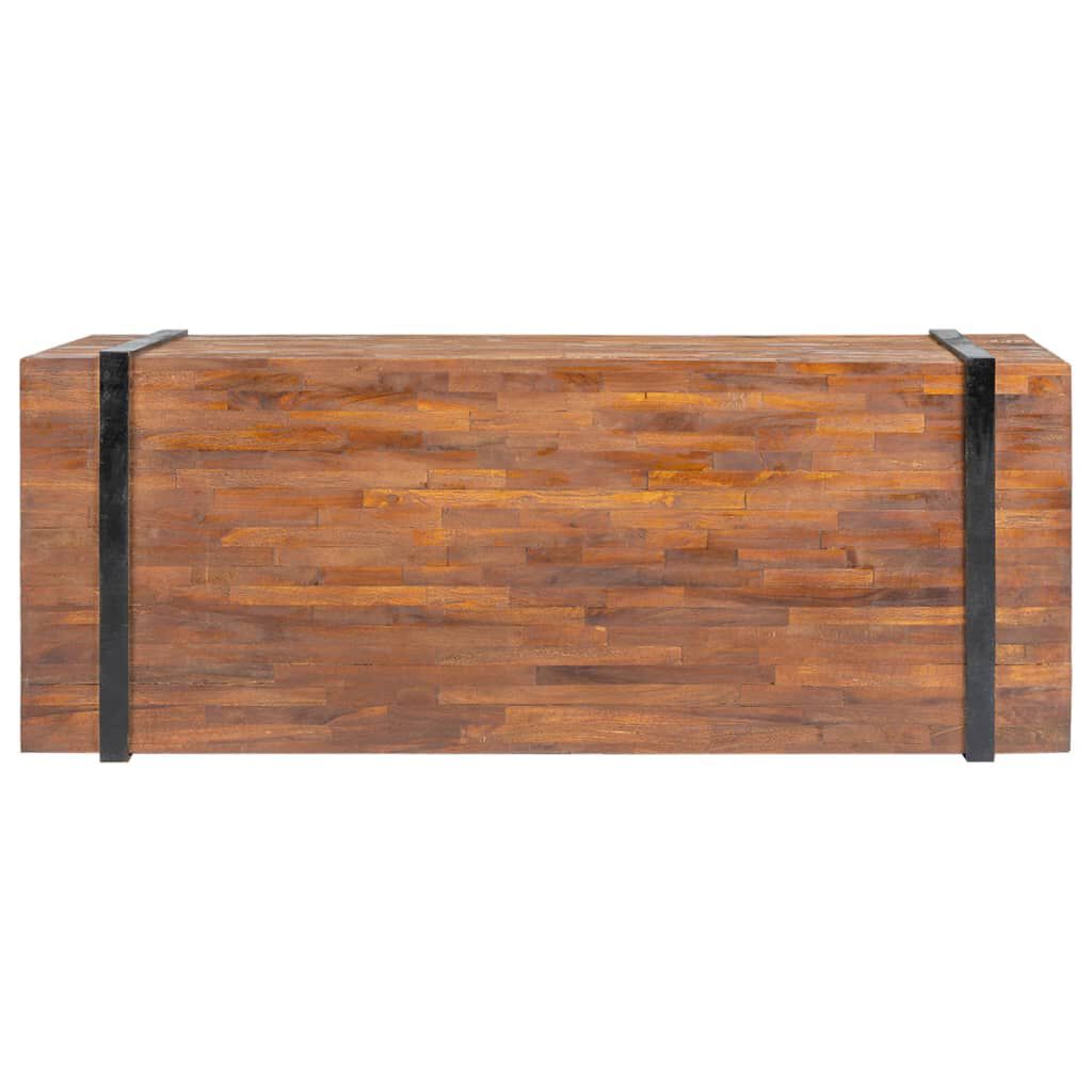 vidaXL Τραπεζάκι Σαλονιού 110 x 45 x 38 εκ. από Μασίφ Ξύλο Teak