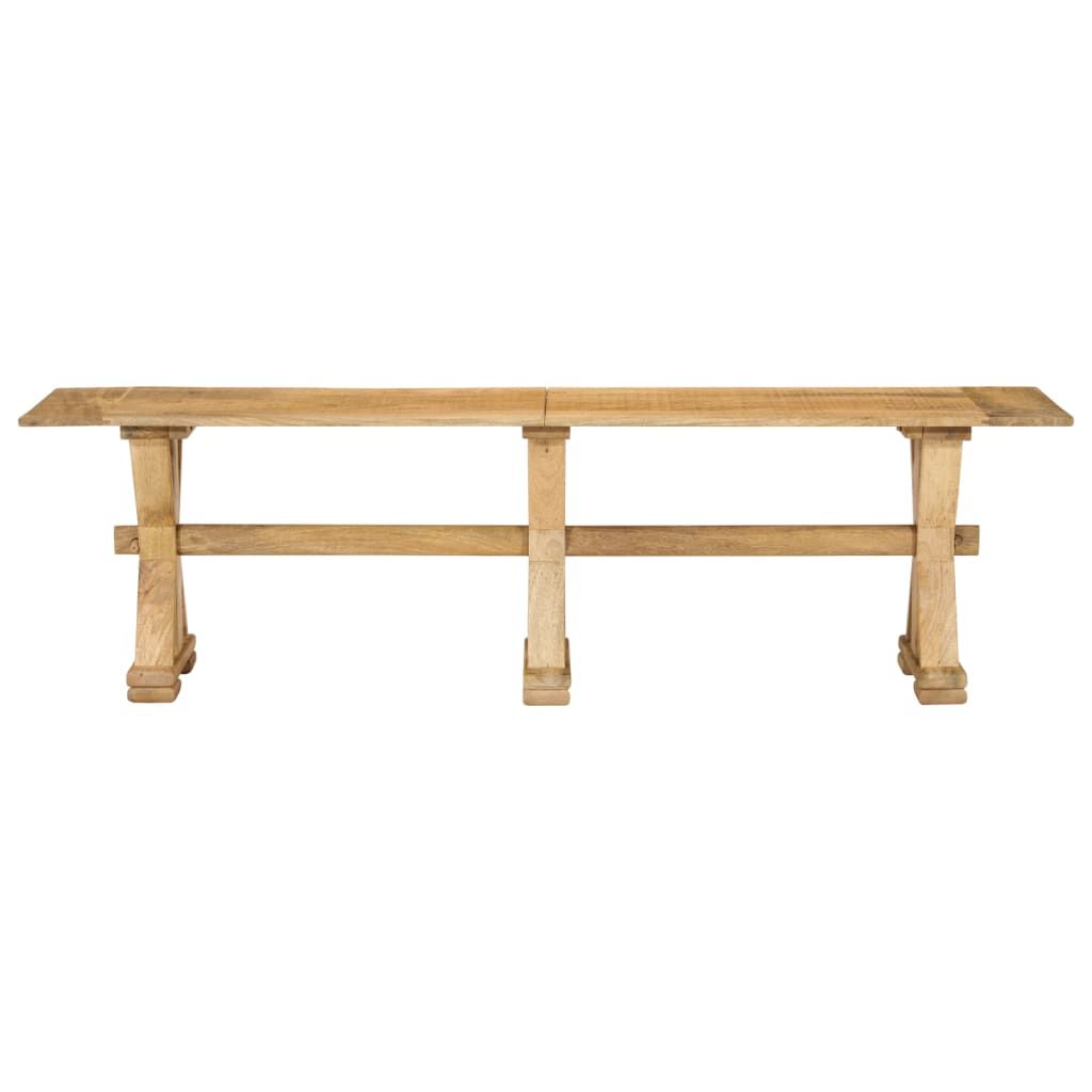 vidaXL Πάγκος 160 x 35 x 45 εκ. από Μασίφ Ξύλο Μάνγκο