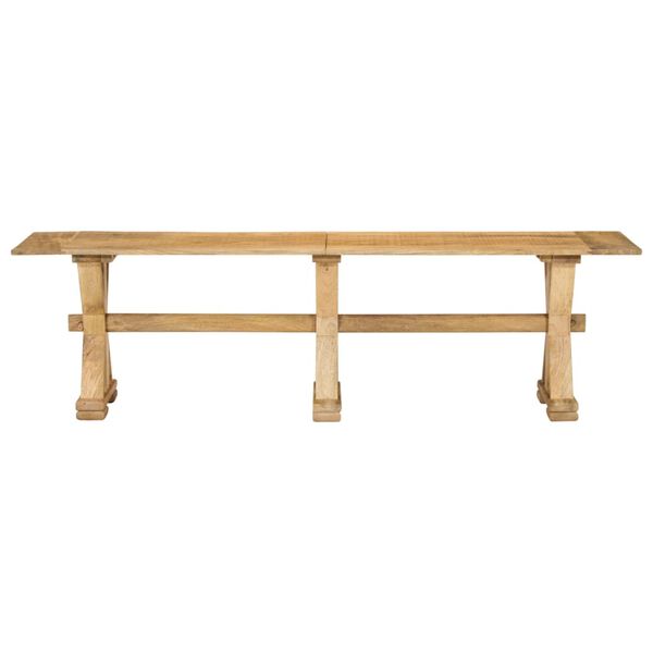 vidaXL Πάγκος 160 x 35 x 45 εκ. από Μασίφ Ξύλο Μάνγκο