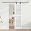 vidaXL Συρόμενη Πόρτα ORKDAL Λευκό 61 x 198.5 εκ. Ξύλο και μέταλλο