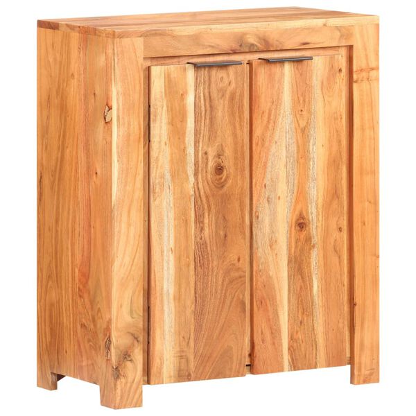 vidaXL Ντουλάπι 59 x 33 x 75 εκ. από Μασίφ Ξύλο Ακακίας