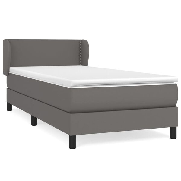 vidaXL &Kappa;&rho;&epsilon;&beta;ά&tau;&iota; Boxspring &mu;&epsilon; &Sigma;&tau;&rho;ώ&mu;&alpha; &Gamma;&kappa;&rho;&iota; 90x200 &epsilon;&kappa;. &alpha;&pi;ό &Sigma;&upsilon;&nu;&theta;&epsilon;&tau;&iota;&kappa;ό &Delta;έ&rho;&mu;&alpha;