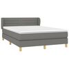 vidaXL &Kappa;&rho;&epsilon;&beta;ά&tau;&iota; Boxspring &mu;&epsilon; &Sigma;&tau;&rho;ώ&mu;&alpha; &Sigma;&kappa;&omicron;ύ&rho;&omicron; &Gamma;&kappa;&rho;&iota; 140x200 &epsilon;&kappa; &Upsilon;&phi;&alpha;&sigma;&mu;ά&tau;&iota;&nu;&omicron;