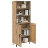 vidaXL Highboard Artisan Oak 69,5 x 34 x 180 &epsilon;&kappa;. &Epsilon;&pi;&epsilon;&xi;&epsilon;&rho;&gamma;&alpha;&sigma;&mu;έ&nu;&omicron; &xi;ύ&lambda;&omicron;