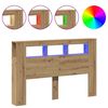 vidaXL LED &kappa;&epsilon;&phi;&alpha;&lambda;ά&rho;&iota; Artisan Oak 160x18,5x103,5 cm &Kappa;&alpha;&tau;&alpha;&sigma;&kappa;&epsilon;&upsilon;&alpha;&sigma;&mu;έ&nu;&omicron; &xi;ύ&lambda;&omicron;