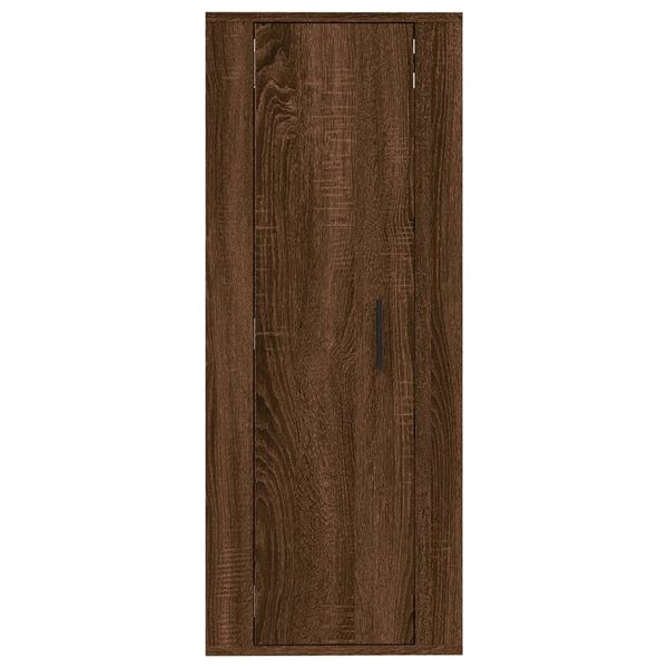 vidaXL Έπιπλο Τηλεόρασης Επιτοίχιο Καφέ Δρυς 40x34,5x100 εκ.