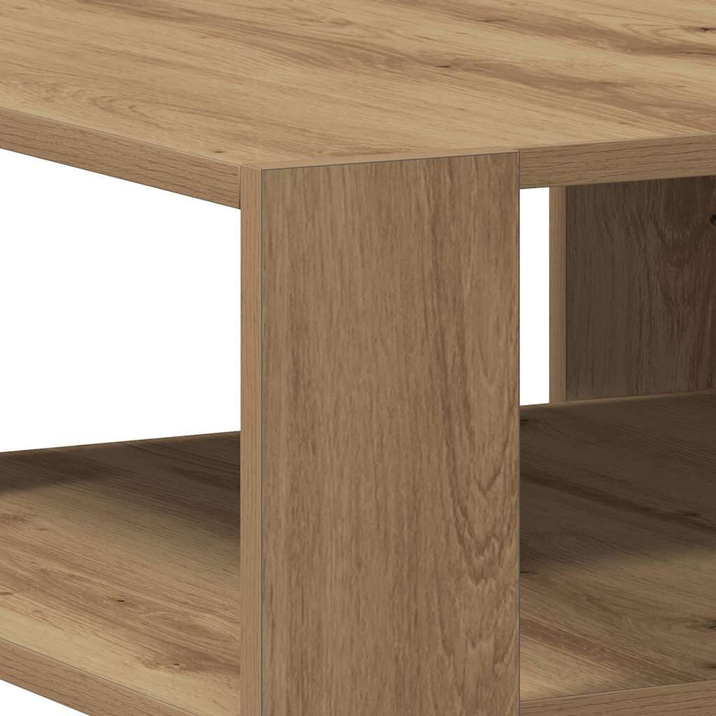 vidaXL Τραπεζάκι σαλονιού Artisan Oak 58x58x40 cm Κατασκευασμένο ξύλο