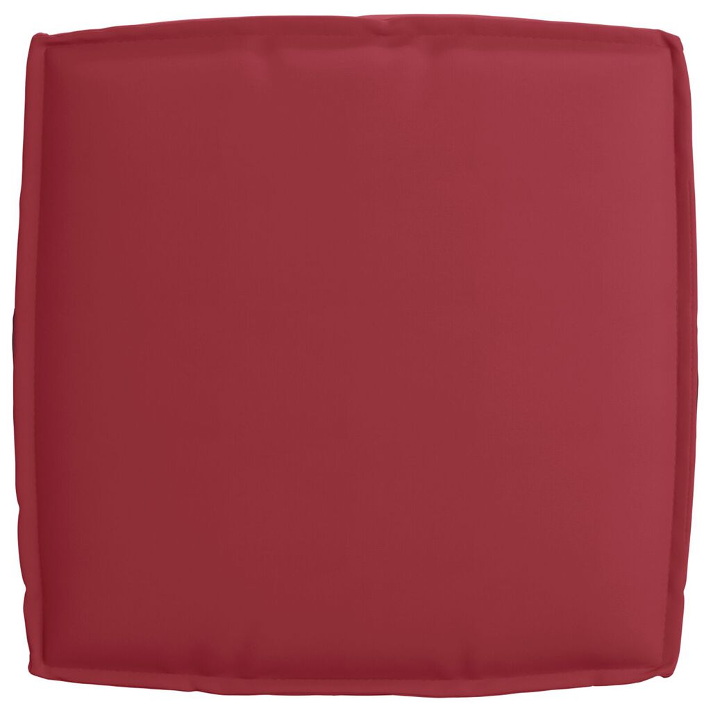 vidaXL Σετ Μαξιλαριών Παλέτας 2 Τεμαχίων Wine Red Oxford Fabric