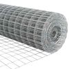 vidaXL Φράχτης με Στήλες. Ασημί 0.8 x 25 m Ατσάλι