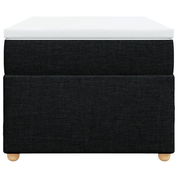 vidaXL &Kappa;&rho;&epsilon;&beta;ά&tau;&iota; Boxspring &mu;&epsilon; &Sigma;&tau;&rho;ώ&mu;&alpha; &Mu;&alpha;ύ&rho;&omicron; 90x190 &epsilon;&kappa;.&Upsilon;&phi;&alpha;&sigma;&mu;ά&tau;&iota;&nu;&omicron;