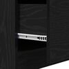 vidaXL Ντουλάπι Νεροχύτη Μαύρη Οξυά 40 x 37 x 59 cm Επεξεργασμένο ξύλο