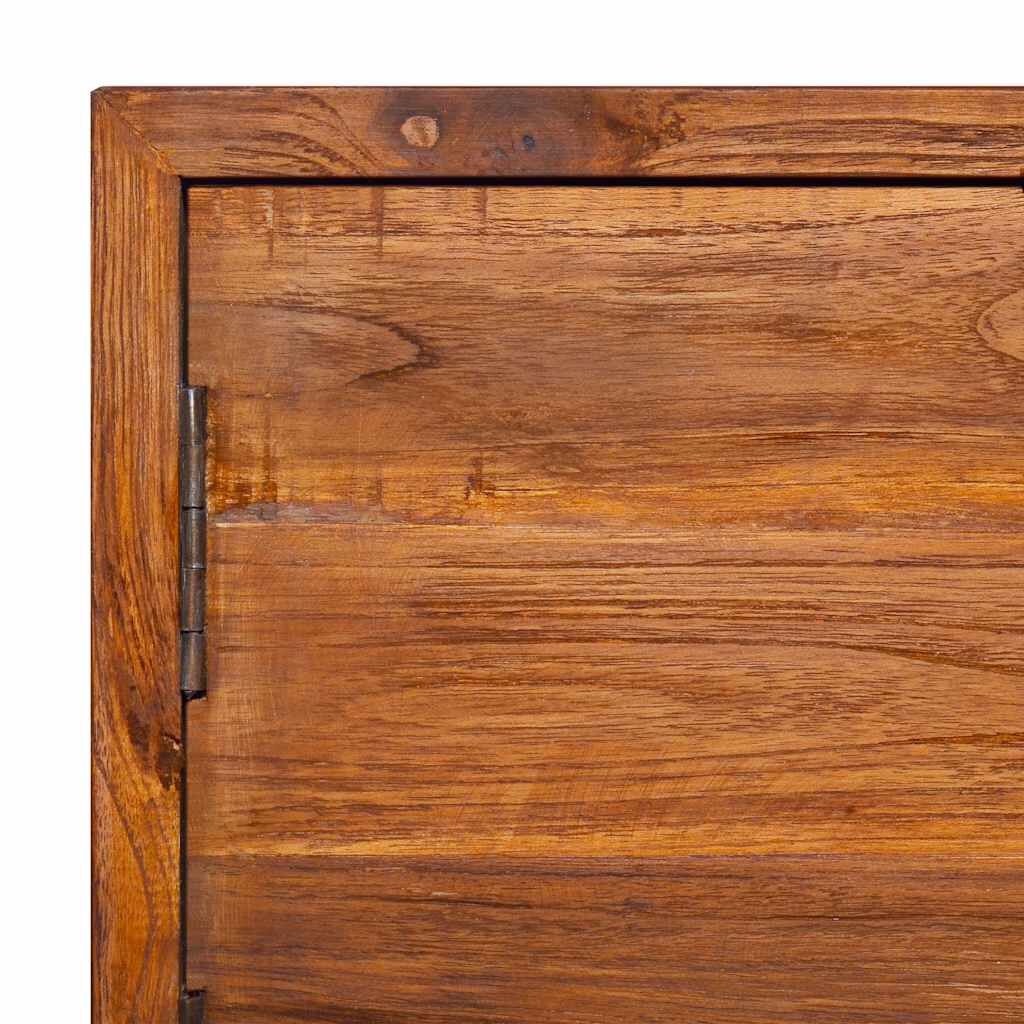 vidaXL Έπιπλο Τηλεόρασης Επιτοίχιο 90 x 30 x 30 από Μασίφ Ξύλο Teak