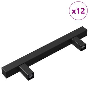 vidaXL &Chi;&epsilon;&iota;&rho;&iota;&sigma;&tau;ή&rho;&iota;&omicron; &Nu;&tau;&omicron;&upsilon;&lambda;ά&pi;&alpha;&sigmaf; 12 pcs &Mu;&alpha;ύ&rho;&omicron; 150 x 12,3 x 35,2 &chi;&iota;&lambda;