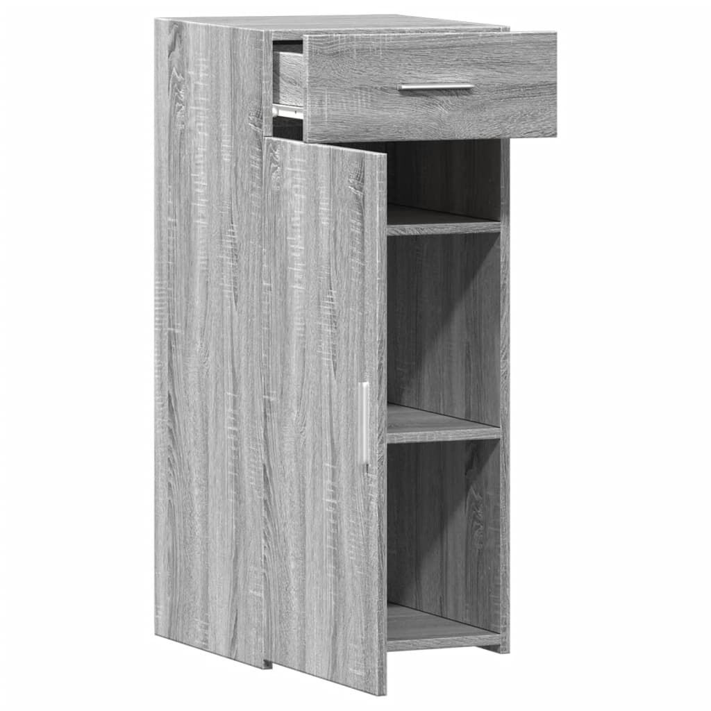vidaXL Ντουλάπι Γκρι Sonoma 40x42,5x93 εκ. από Επεξεργασμένο Ξύλο