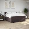 vidaXL &Kappa;&rho;&epsilon;&beta;ά&tau;&iota; Boxspring &mu;&epsilon; &Sigma;&tau;&rho;ώ&mu;&alpha; &Sigma;&kappa;&omicron;ύ&rho;&omicron; &Kappa;&alpha;&phi;έ 180x200 &epsilon;&kappa; &Upsilon;&phi;&alpha;&sigma;&mu;ά&tau;&iota;&nu;&omicron;