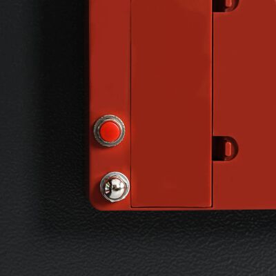 vidaXL Κλειδοθήκη Σκούρο Γκρι 30 x 10 x 36,5 εκ.