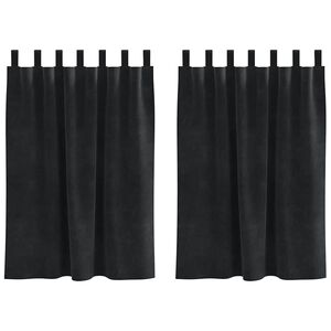 vidaXL &Kappa;&omicron;&upsilon;&rho;&tau;ί&nu;&epsilon;&sigmaf; &sigma;&upsilon;&sigma;&kappa;ό&tau;&iota;&sigma;&eta;&sigmaf; 2 &tau;&mu;&chi;. &Mu;&alpha;ύ&rho;&omicron; 140 x 140 cm &Beta;&epsilon;&lambda;&omicron;ύ&delta;&omicron;