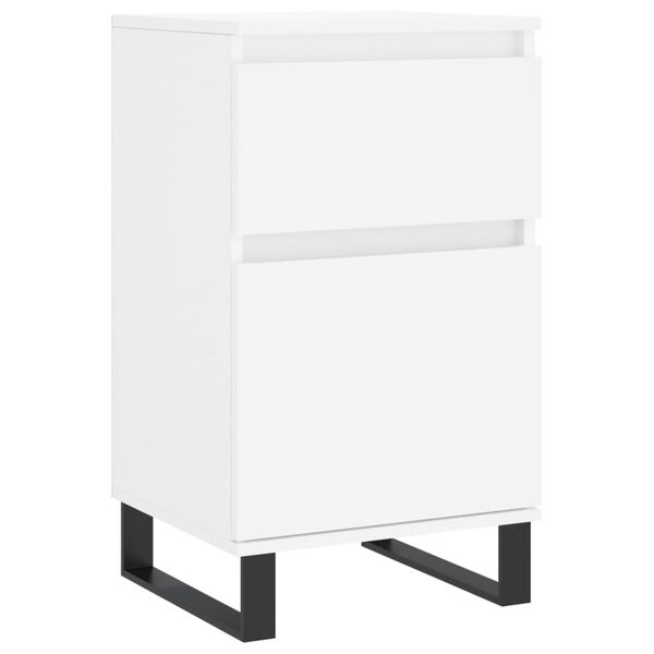 vidaXL Ντουλάπια 2 τεμ. Λευκά 40 x 35 x 70 εκ. από Επεξεργασμένο Ξύλο