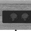 vidaXL Κομοδίνο με Σταθμό Φόρτισης με ράφι 2 pcs Γκρι sonoma