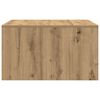 vidaXL Τραπεζάκι σαλονιού με συρτάρια Αρτισιανή Δρυς 70,5x70x40 εκ.