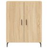 vidaXL Ντουλάπι Sonoma δρυς 69,5 x 34 x 180 εκ. από Επεξεργασμένο Ξύλο