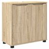 vidaXL &Nu;&tau;&omicron;&upsilon;&lambda;ά&pi;&alpha; &nu;&iota;&pi;&tau;ή&rho;&alpha; &mu;&pi;ά&nu;&iota;&omicron;&upsilon; &mu;&epsilon; &rho;ά&phi;&iota; &Delta;&rho;ύ&sigmaf; Sonoma 60 x 30 x 60 cm