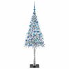 vidaXL Χριστουγεννιάτικο Δέντρο με 300 LED Λευκό 180 cm ΠΕ και Ατσάλι