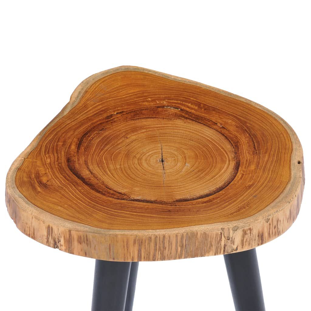 vidaXL Τραπεζάκι Σαλονιού 40 x 45 εκ. από Μασίφ Ξύλο Teak