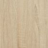 vidaXL Παπουτσοθήκη Επιτοίχια Sonoma Δρυς 100x35x38εκ Επεξ. Ξύλο