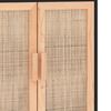 vidaXL Ντουλάπι Μαύρο 60 x 30 x 70 εκ. από Μασίφ Πεύκο & Φυσικό Ρατάν