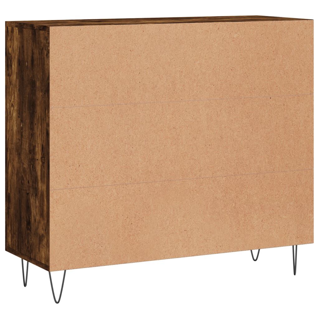 vidaXL Ντουλάπι Καπνιστή Δρυς 90x34x80 εκ. Επεξεργασμένο Ξύλο