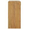 vidaXL Τραπέζι Κονσόλα 100 x 35 x 75 εκ. από Μασίφ Ξύλο Teak