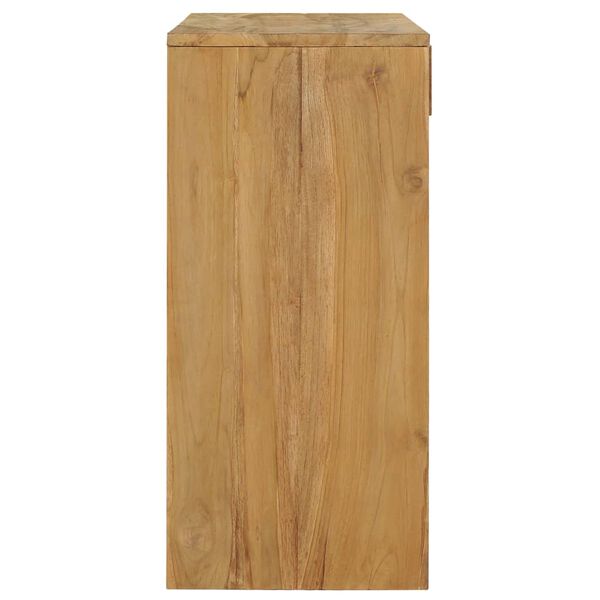 vidaXL Τραπέζι Κονσόλα 100 x 35 x 75 εκ. από Μασίφ Ξύλο Teak