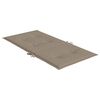 vidaXL Μαξιλάρια Καρέκλας Κήπου Πλάτη 6τεμ Taupe 100x50x3εκ Oxford Ύφ.