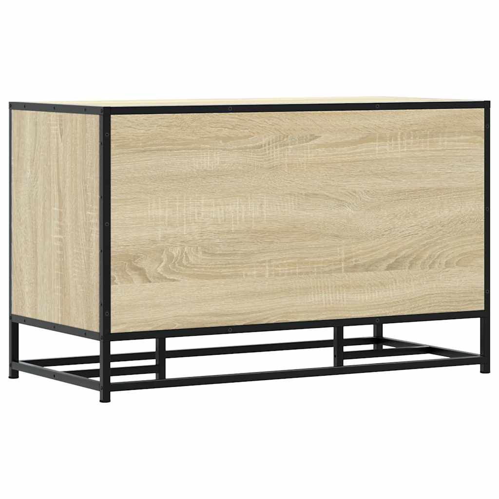 Πάγκος παπουτσιών vidaXL Sonoma Oak 84x40x53,5 cm