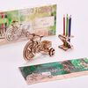425873 Wood Trick Wooden Scale Model Kit Bicycle