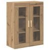 vidaXL Highboard &mu;&epsilon; &sigma;&upsilon;&rho;&tau;ά&rho;&iota; Artisan Oak 69,5 x 34 x 180 &epsilon;&kappa;.