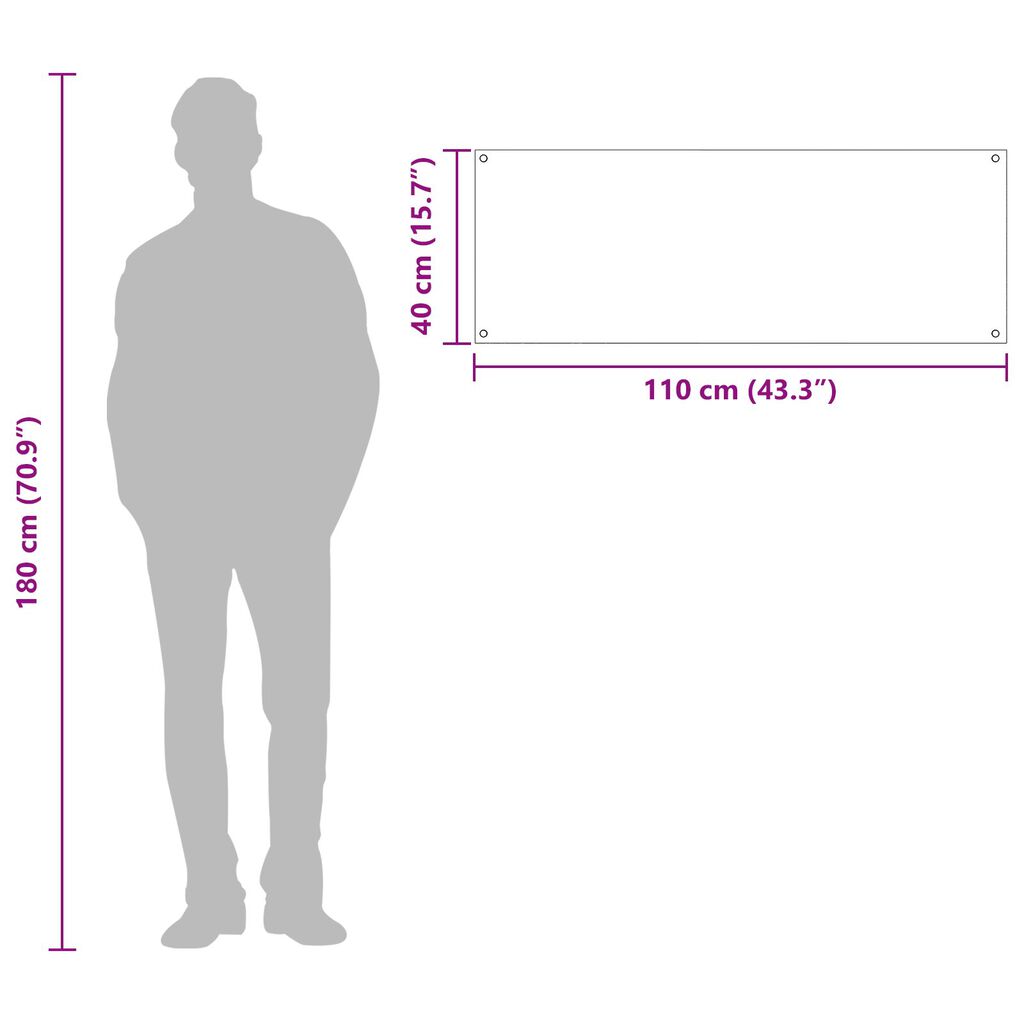 vidaXL Κουζινοκάγκελο Διάφανο 110x40x0.6 εκ Σκληρυμένο Γυαλί