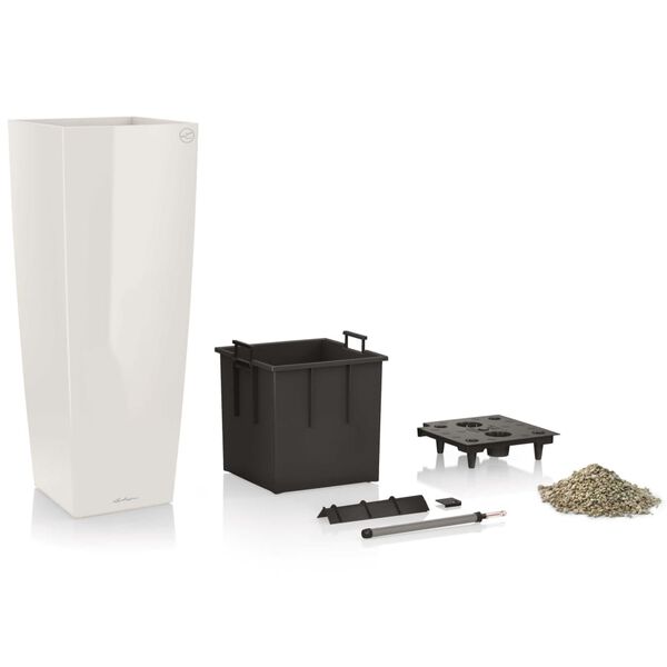 LECHUZA &Gamma;&lambda;ά&sigma;&tau;&rho;&alpha; Cubico Alto 40 ALL-IN-ONE &Gamma;&upsilon;&alpha;&lambda;&iota;&sigma;&tau;&epsilon;&rho;ό &Lambda;&epsilon;&upsilon;&kappa;ό 18230