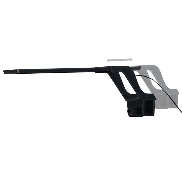 vidaXL Φωτιστικό Ενυδρείου LED με Σφιγκτήρα Μπλε/Λευκό 35-55 εκ.