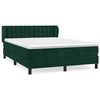 vidaXL &Kappa;&rho;&epsilon;&beta;ά&tau;&iota; Boxspring &mu;&epsilon; &Sigma;&tau;&rho;ώ&mu;&alpha; &Sigma;&kappa;&omicron;ύ&rho;&omicron; &Pi;&rho;ά&sigma;&iota;&nu;&omicron; 140x200&epsilon;&kappa;. &Beta;&epsilon;&lambda;&omicron;ύ&delta;&iota;&nu;&omicron;