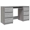 vidaXL &Gamma;&rho;&alpha;&phi;&epsilon;ί&omicron; &Gamma;&kappa;&rho;&iota; Sonoma 140 x 50 x 77 &epsilon;&kappa;. &alpha;&pi;ό &Epsilon;&pi;&epsilon;&xi;&epsilon;&rho;&gamma;&alpha;&sigma;&mu;έ&nu;&omicron; &Xi;ύ&lambda;&omicron;