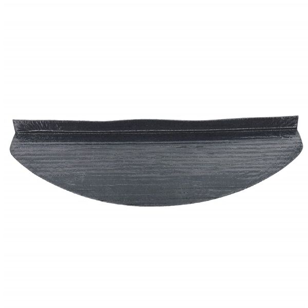 vidaXL Πατάκια Σκάλας Αυτοκόλλητα 15 τεμ. Γκρι 65x22,5x3,5 εκ.
