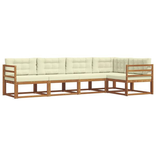 vidaXL &Sigma;&epsilon;&iota;&rho;ά &Kappa;&alpha;&nu;&alpha;&pi;έ &Epsilon;&xi;&omega;&tau;&epsilon;&rho;&iota;&kappa;&omicron;ύ &mu;&epsilon; &mu;&alpha;&xi;&iota;&lambda;ά&rho;&iota; 5 pcs &Phi;&upsilon;&sigma;&iota;&kappa;ό &kappa;&alpha;&iota; &Kappa;&rho;έ&mu;&alpha;