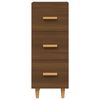 vidaXL Ντουλάπι Καφέ Δρυς 34,5 x 34 x 90 εκ. Επεξεργασμένο Ξύλο