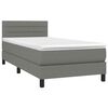 vidaXL &Kappa;&rho;&epsilon;&beta;ά&tau;&iota; Boxspring &mu;&epsilon; &Sigma;&tau;&rho;ώ&mu;&alpha; &Sigma;&kappa;&omicron;ύ&rho;&omicron; &Gamma;&kappa;&rho;&iota; 80x200 &epsilon;&kappa;. &Upsilon;&phi;&alpha;&sigma;&mu;ά&tau;&iota;&nu;&omicron;