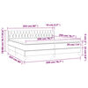 vidaXL &Kappa;&rho;&epsilon;&beta;ά&tau;&iota; Boxspring &mu;&epsilon; &Sigma;&tau;&rho;ώ&mu;&alpha; &Sigma;&kappa;&omicron;ύ&rho;&omicron; &Kappa;&alpha;&phi;έ 200x200 &epsilon;&kappa;. &Upsilon;&phi;&alpha;&sigma;&mu;ά&tau;&iota;&nu;&omicron;